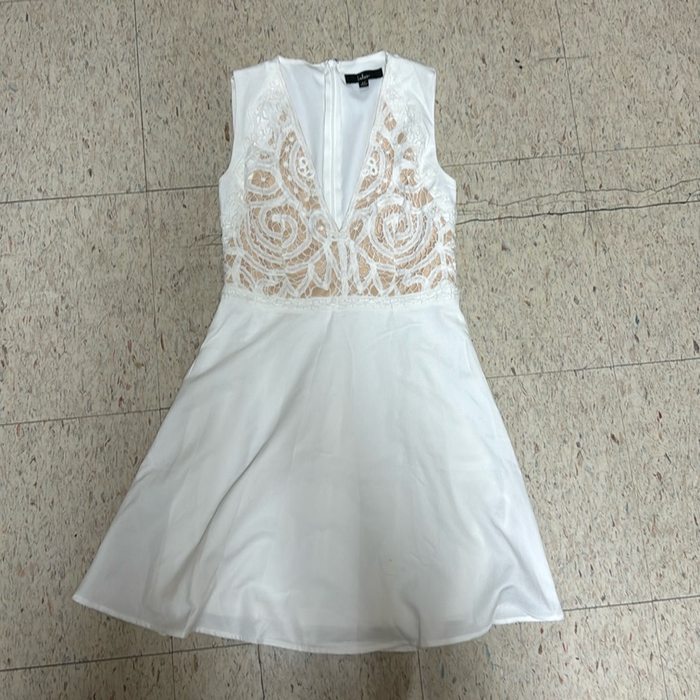 White lace Lulus Dress